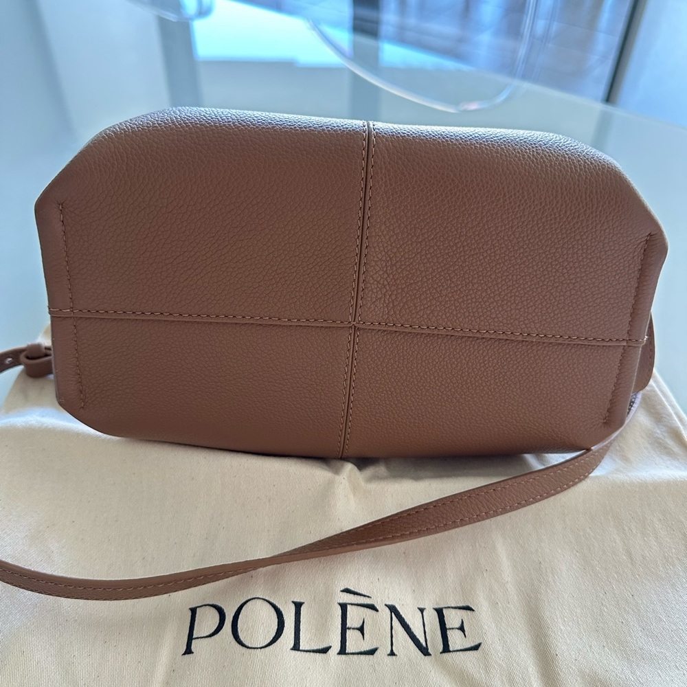Polene Brown Shoulder Bag - Picture 4 of 6